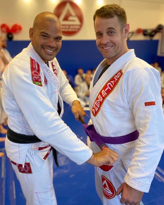 Purple belt · November 12, 2022 · Promoted by Lúcio 'Lagarto' Rodrigues