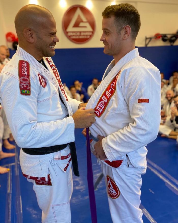 Purple belt · November 12, 2022 · Promoted by Lúcio 'Lagarto' Rodrigues