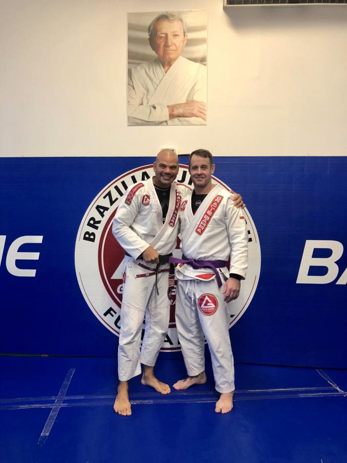 Purple belt · November 12, 2022 · Promoted by Lúcio 'Lagarto' Rodrigues