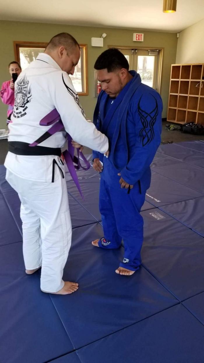 Purple belt · May 13, 2018 · Promoted by Roland Malone
