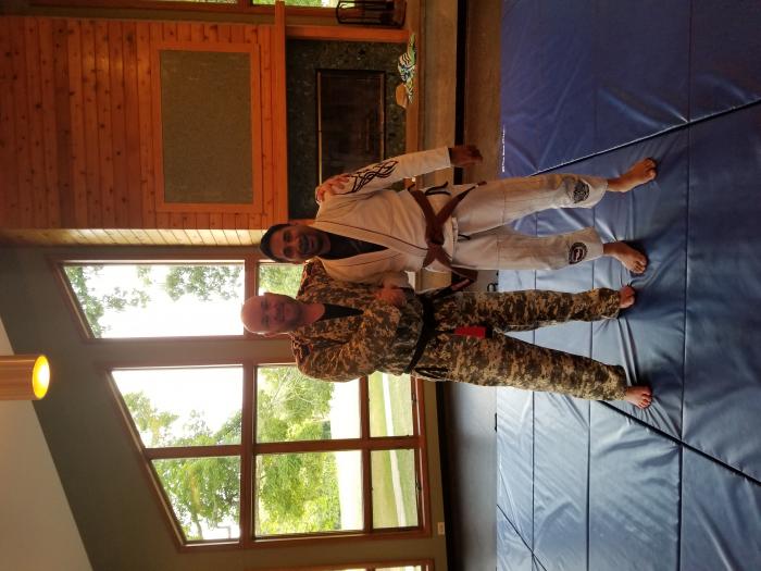Brown belt · July 18, 2018 · Promoted by Roland Malone