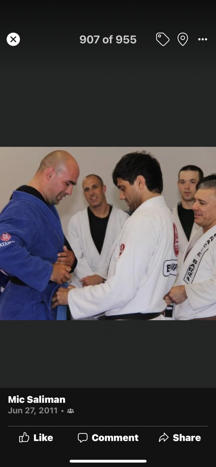 Blue belt · June 27, 2011 · Promoted by Bruno fernandes