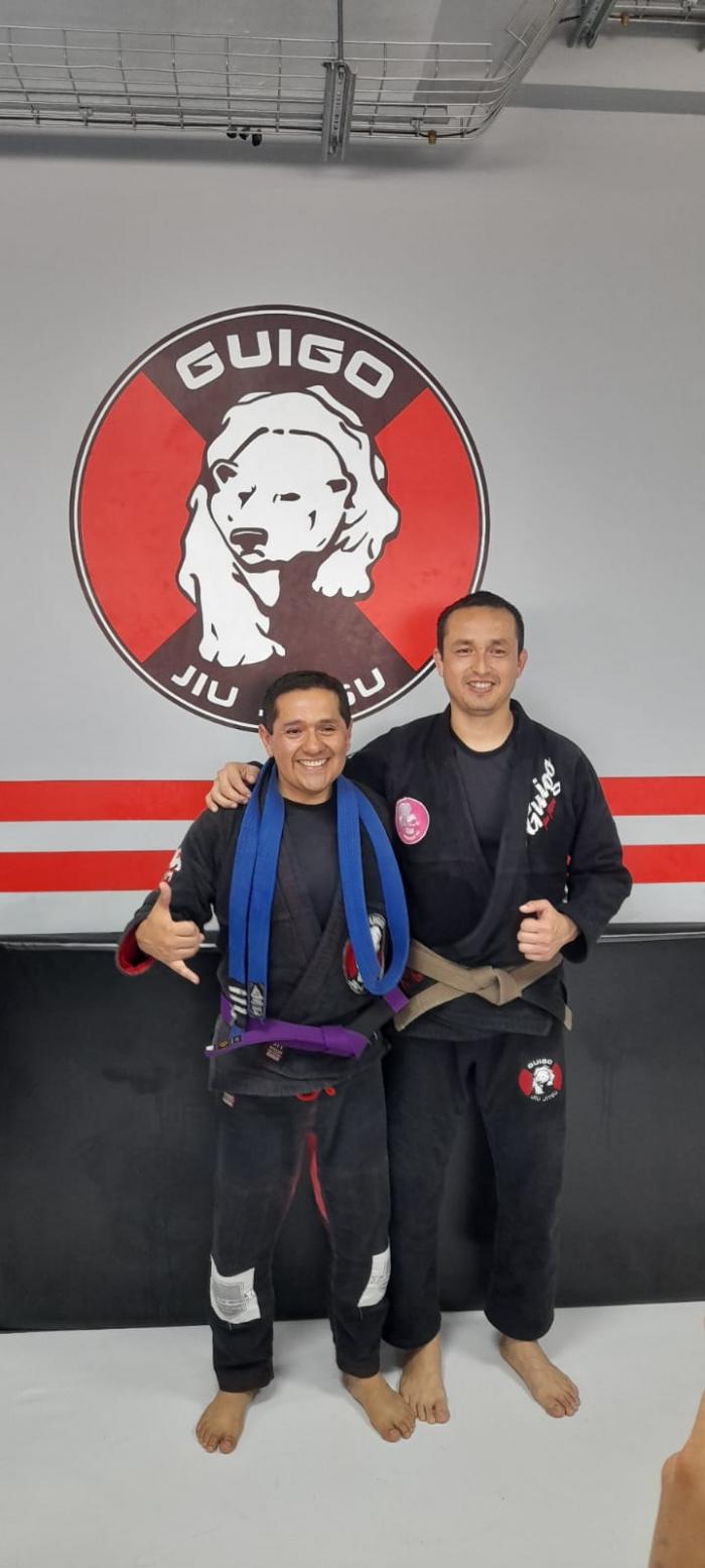 Purple belt · December 11, 2022 · Promoted by Marlon Ribeiro