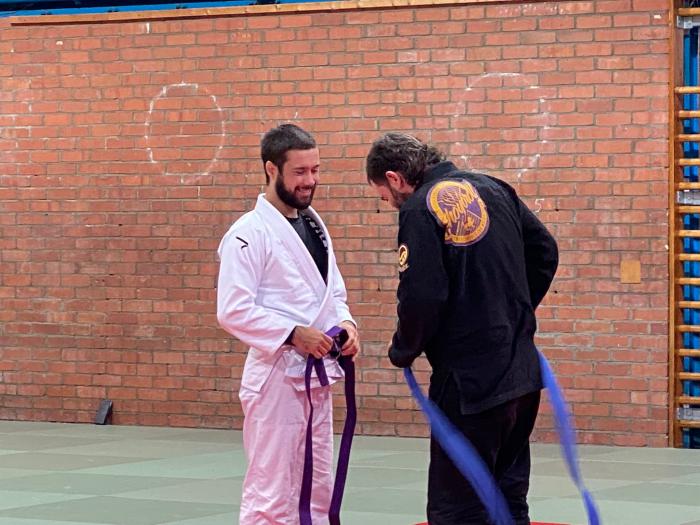 Purple belt · October 15, 2022 · Promoted by Johannes Wieth