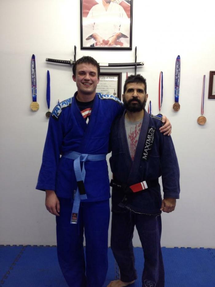 Blue belt · December 15, 2014 · Promoted by Adam Arebalo