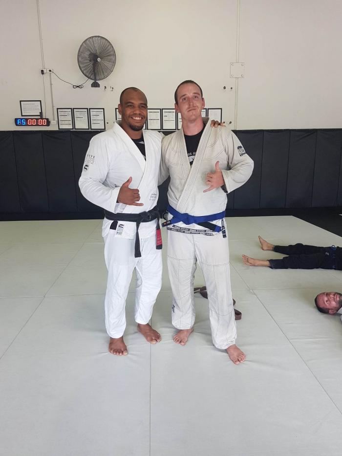 Blue belt · March 11, 2019 · Promoted by Daniel "Jacaré" Almeida