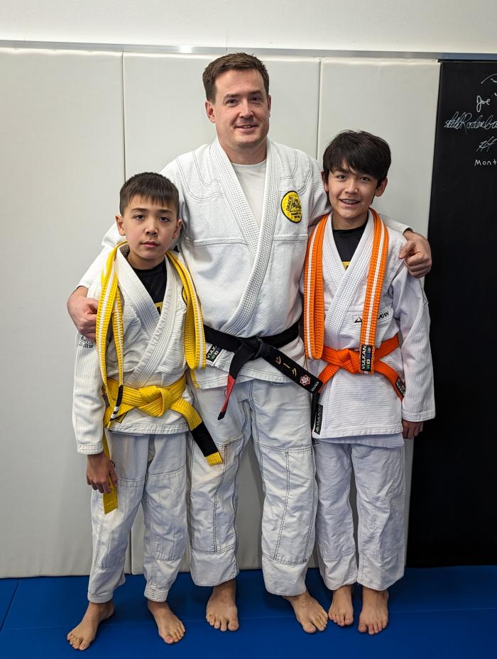 Orange belt · December 12, 2022 · Promoted by Zeke Ragsdale