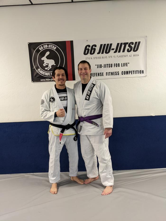 Purple belt · December 7, 2022 · Promoted by Mario Gomez-Alo