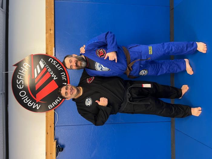 Brown belt · December 10, 2022 · Promoted by Mario Esfiha