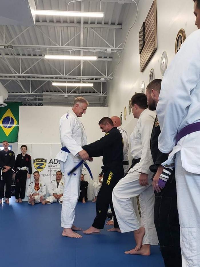 Blue belt · August 21, 2021 · Promoted by Seth Rodenbaugh