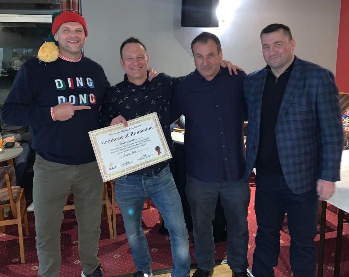 Purple belt · December 9, 2022 · Promoted by Neil Owen (4 Stripe Black)