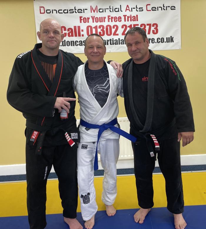Blue belt · July 24, 2021 · Promoted by Neil White (3 Stripe Black)