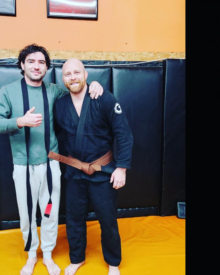 Brown belt · December 13, 2022 · Promoted by Jesse Hardenbrook