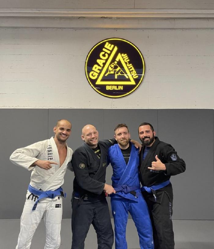 Blue belt promotion