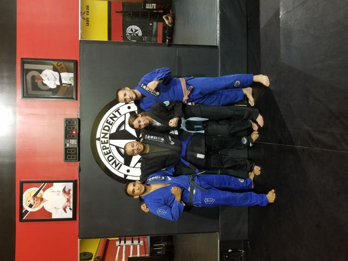 Blue belt · July 11, 2017 · Promoted by Chris Ruiz