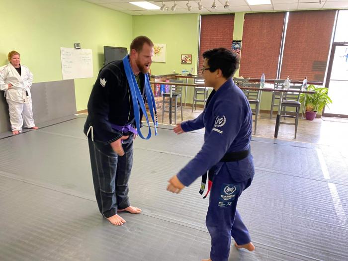 Purple belt · March 6, 2020 · Promoted by Michael Nguyen