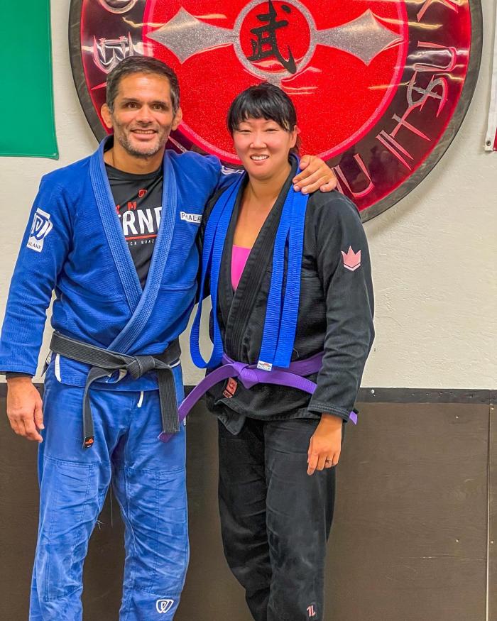 Purple belt · December 14, 2022 · Promoted by Cassio Werneck
