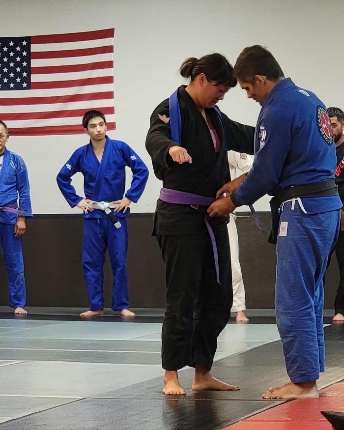 Purple belt · December 14, 2022 · Promoted by Cassio Werneck