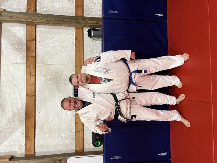 Blue belt · August 30, 2021 · Promoted by Clint Hooper