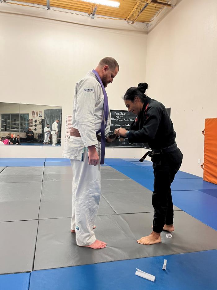 Brown belt · December 15, 2022 · Promoted by Jonathan Ramirez