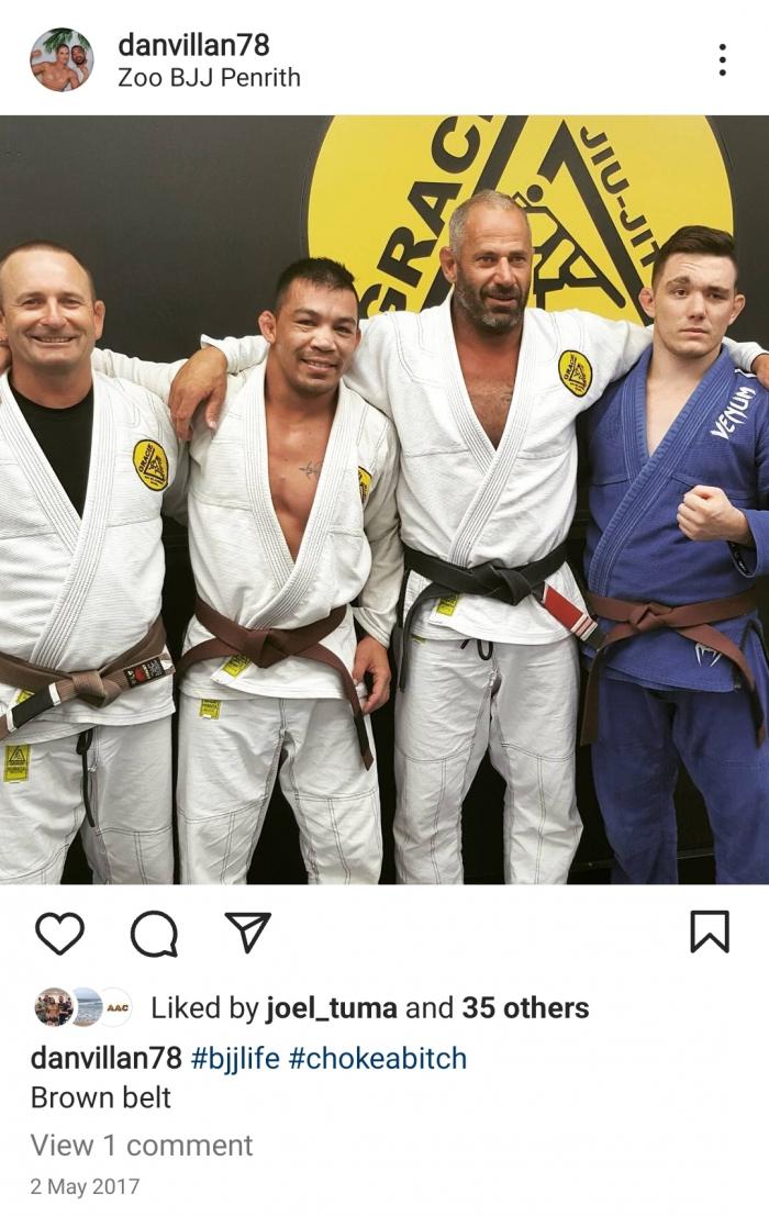 Brown belt · May 1, 2017 · Promoted by Richard Sargent