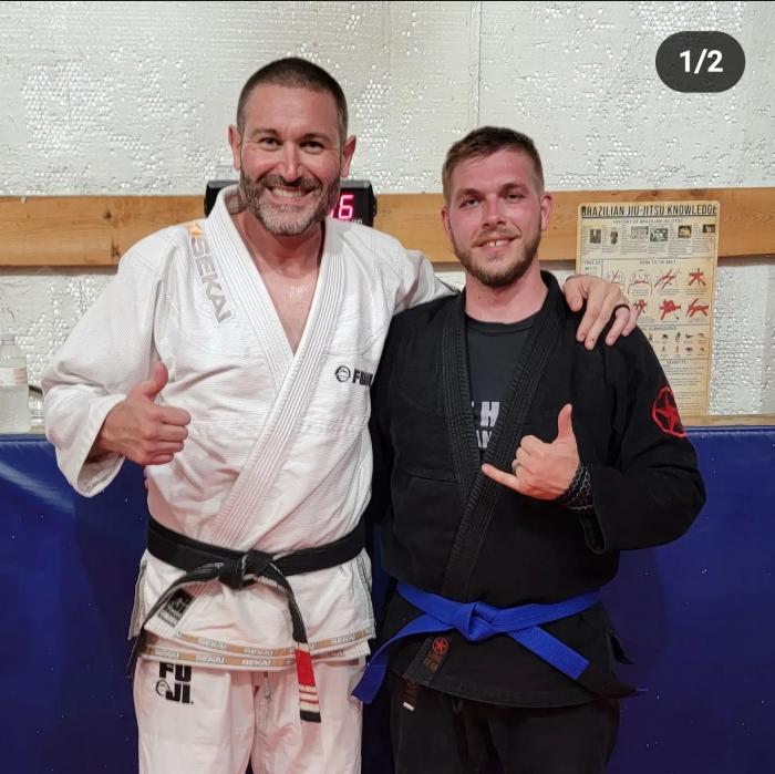Blue belt · September 30, 2021 · Promoted by Clint Hooper