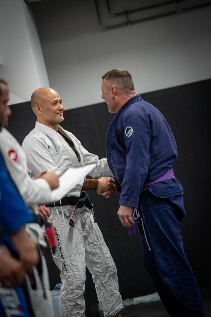 Purple belt · October 7, 2021 · Promoted by Mads Burnell