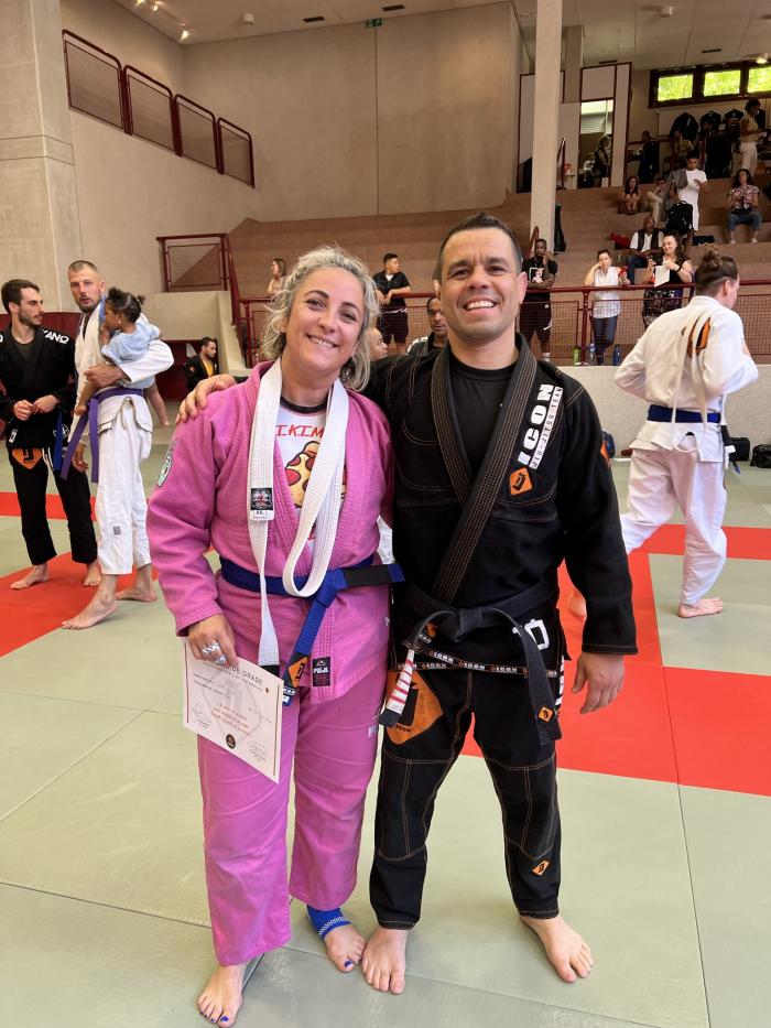 Blue belt · June 11, 2022 · Promoted by Anderson Silva