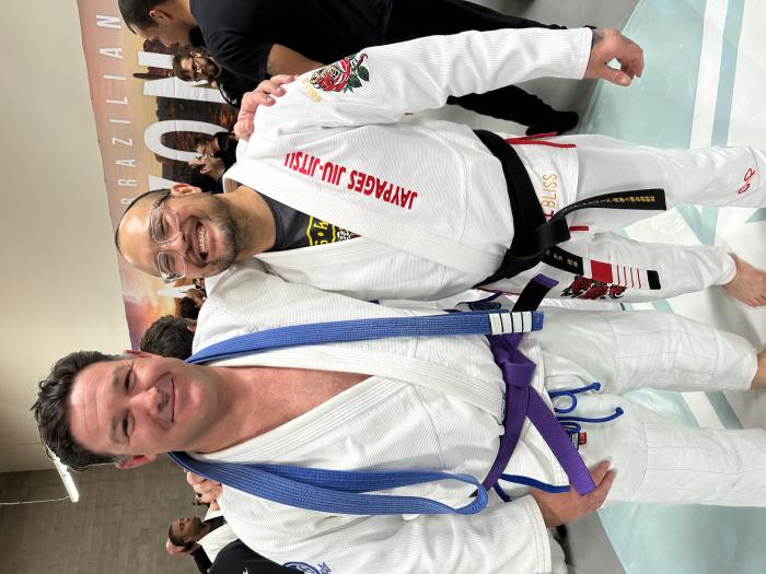 Purple belt · December 17, 2022 · Promoted by Jay Pages