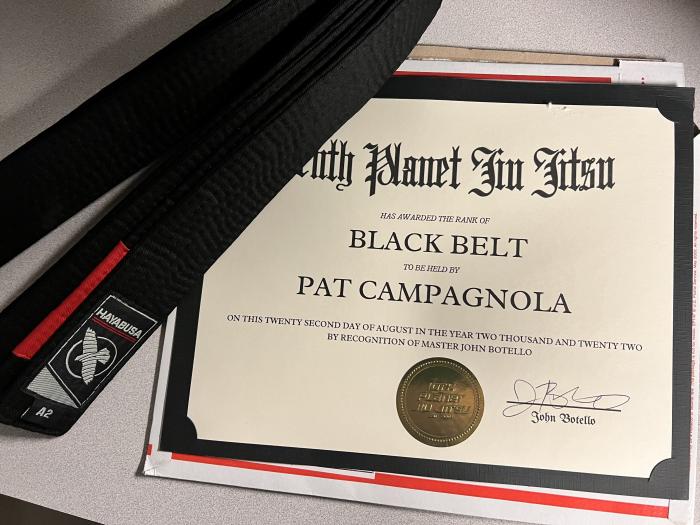 Black belt · August 22, 2022 · Promoted by John Botello