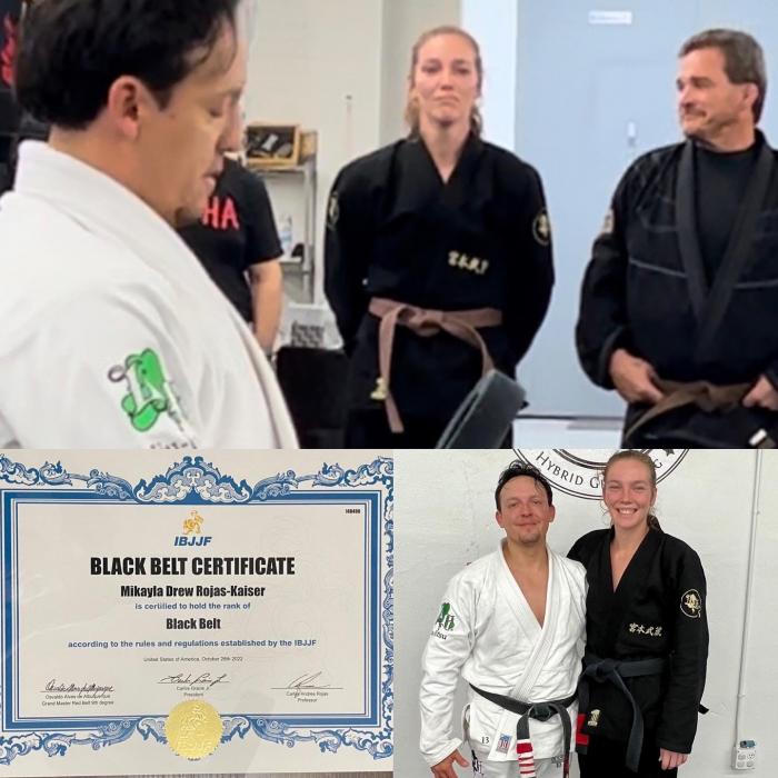Black belt · October 26, 2022 · Promoted by Carlos Rojas