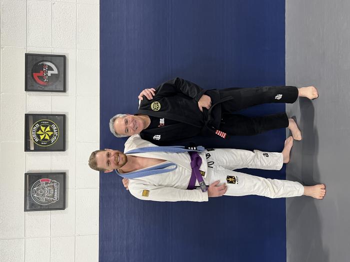 Purple belt · December 19, 2022 · Promoted by Rafael Lovato Sr