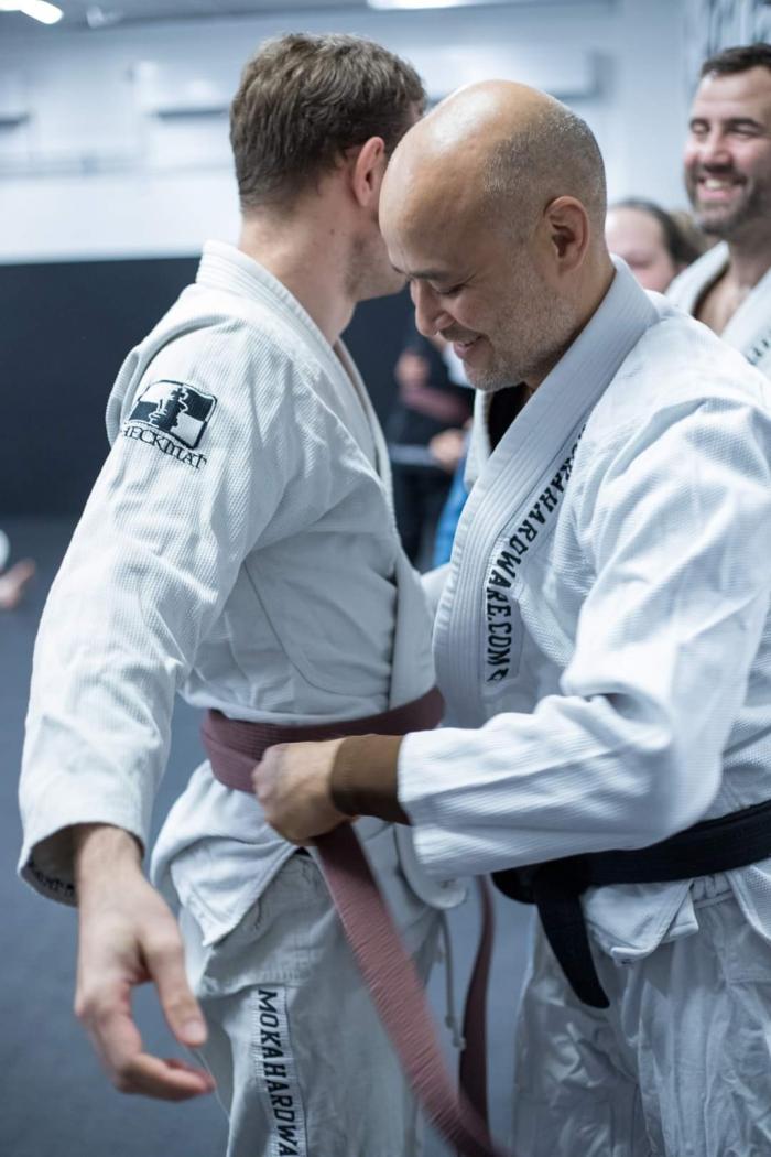 Brown belt · December 14, 2022 · Promoted by Shimon Mochizuki