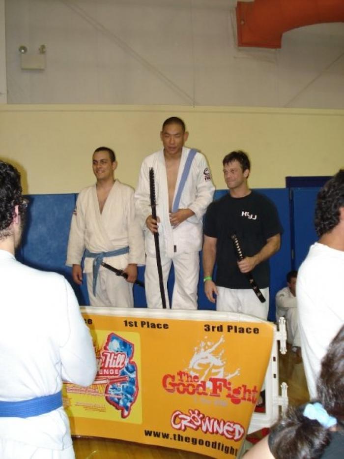 Blue belt · August 4, 2008 · Promoted by Brian Katz