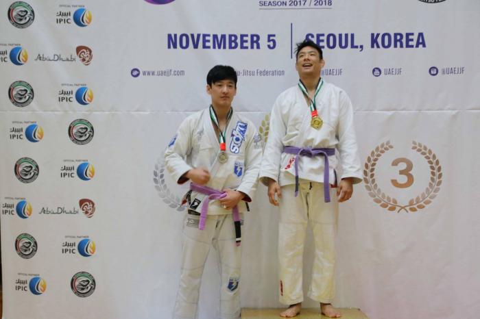 Purple belt · December 2, 2012 · Promoted by Jangwon Byeon