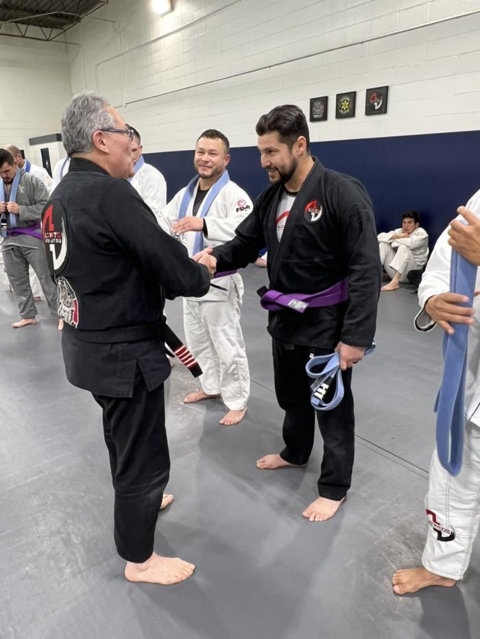 Purple belt · December 19, 2022 · Promoted by Rafael Lovato Sr.