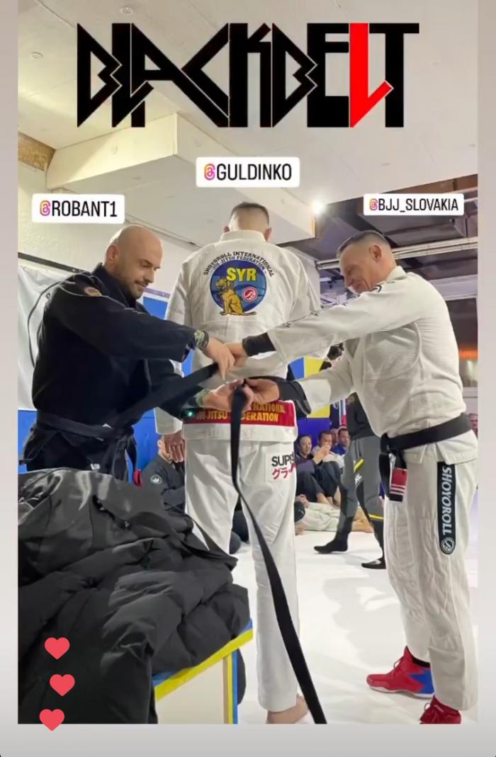 Black belt · December 20, 2022 · Promoted by Lubomir Repasky