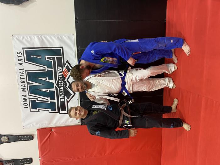 Blue belt · May 22, 2022 · Promoted by Charles Heller