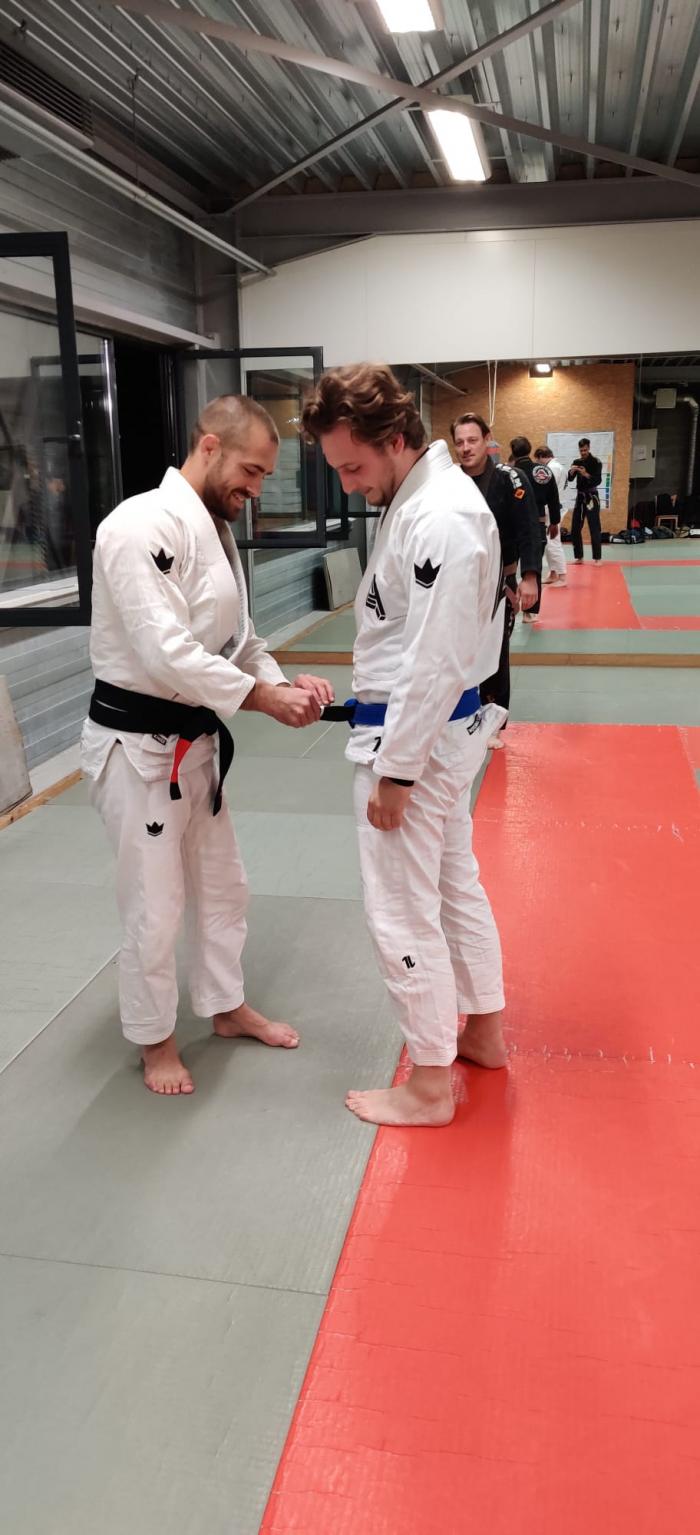 Blue belt · December 9, 2017 · Promoted by Zé Marcello