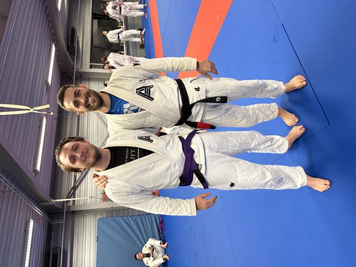 Purple belt · December 22, 2022 · Promoted by Nigel Heylen