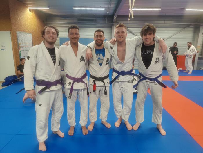 Purple belt · December 22, 2022 · Promoted by Nigel Heylen
