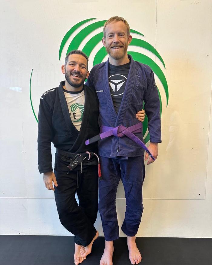 Purple belt · December 20, 2022 · Promoted by Lorenzo Fraquelli