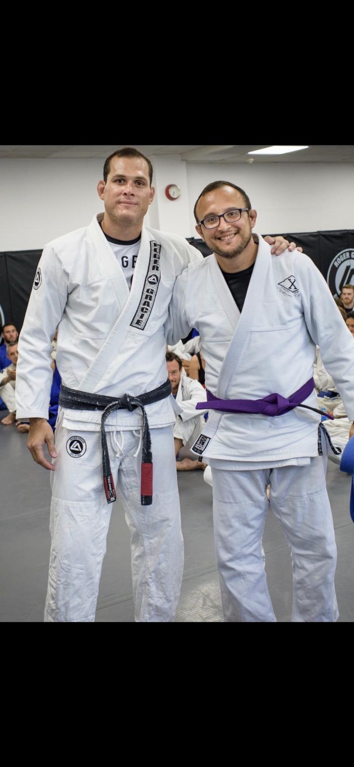 Purple belt · July 6, 2018 · Promoted by Roger Gracie
