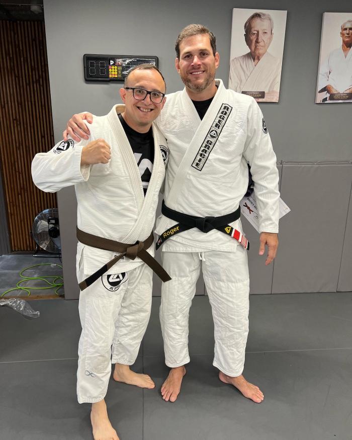Brown belt · July 24, 2022 · Promoted by Roger Gracie