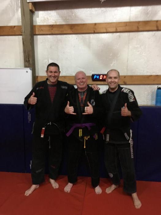 Purple belt promotion