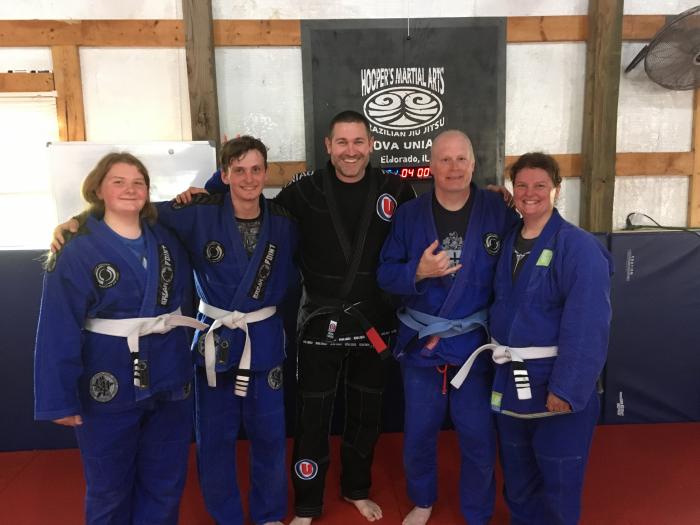 Blue belt promotion