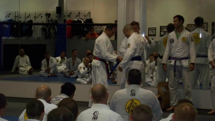 Blue belt · July 14, 2012 · Promoted by JW Wright