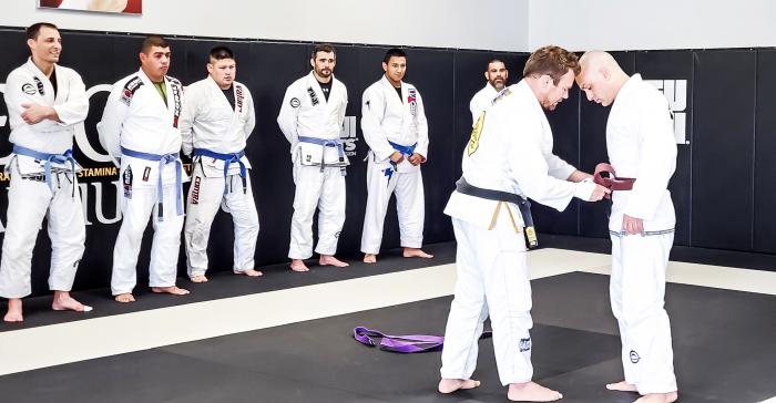 Brown belt · February 1, 2020 · Promoted by JW Wright