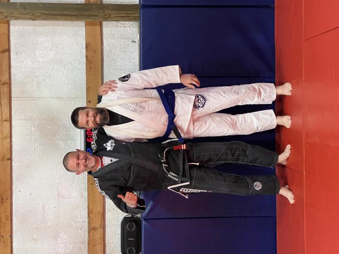 Blue belt · August 22, 2022 · Promoted by Clint Hooper