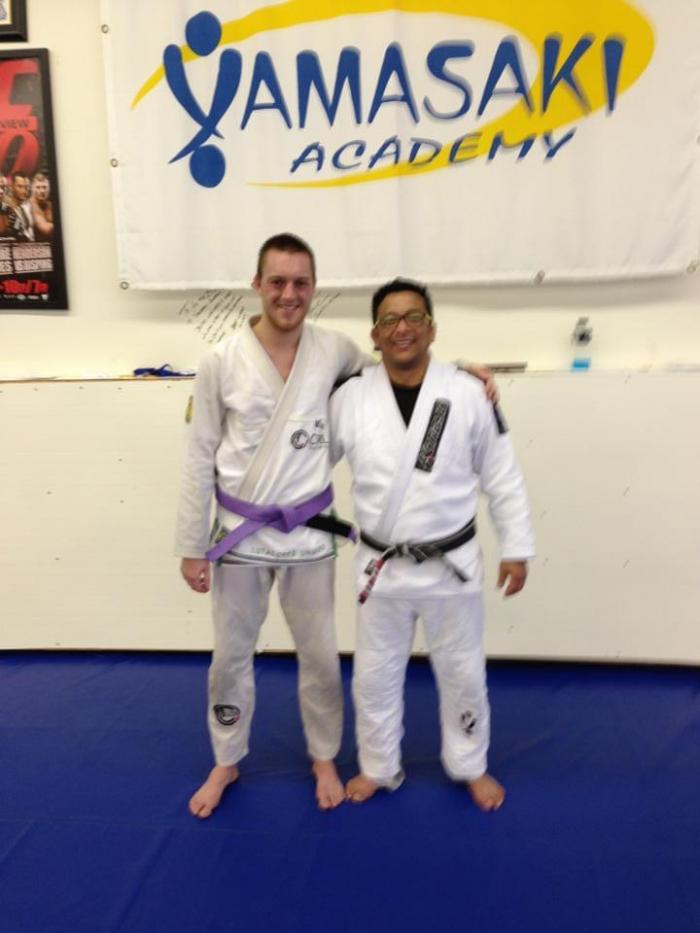 Purple belt · December 15, 2012 · Promoted by Fernando Yamasaki